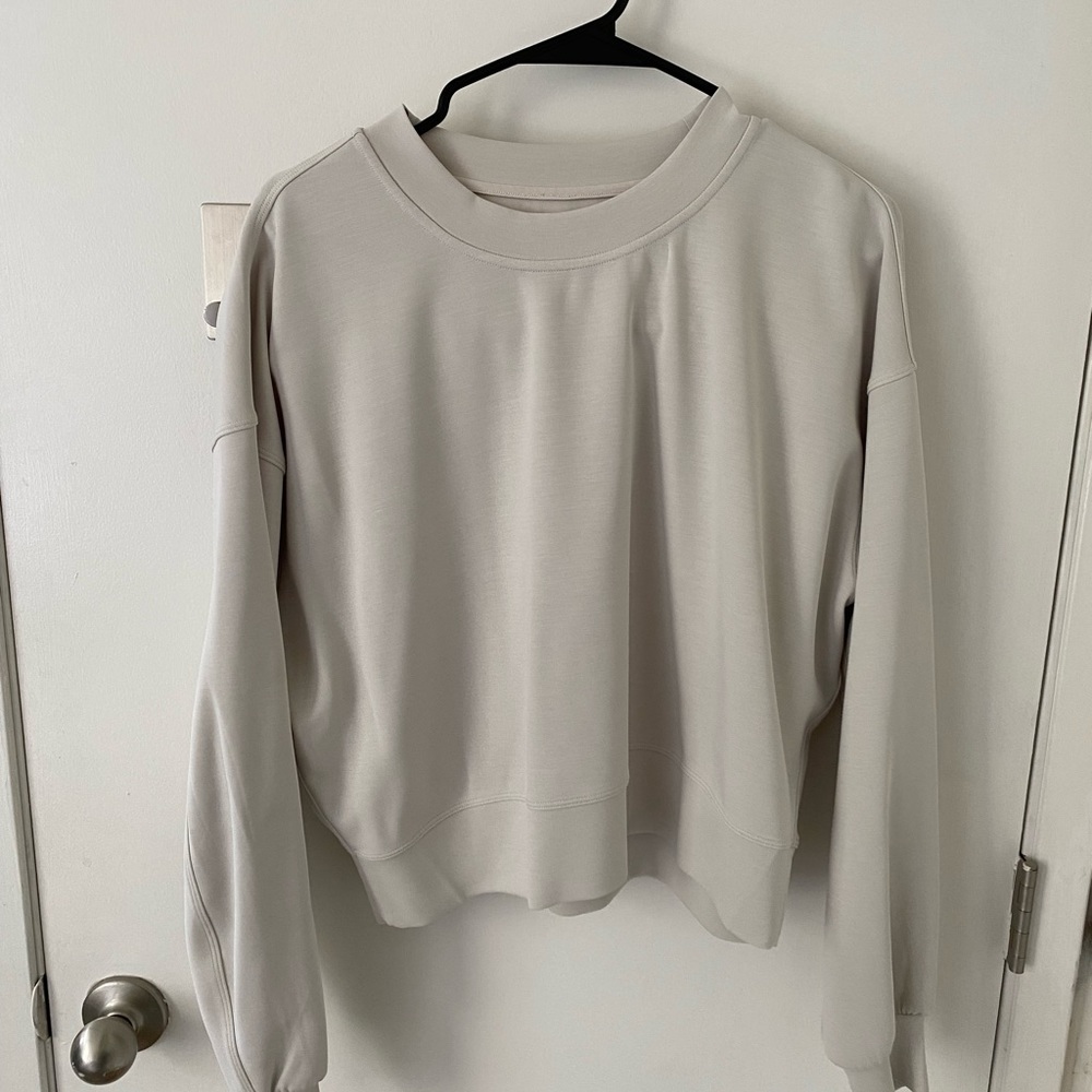 Lululemon Softstreme Perfectly Oversized Cropped Crew